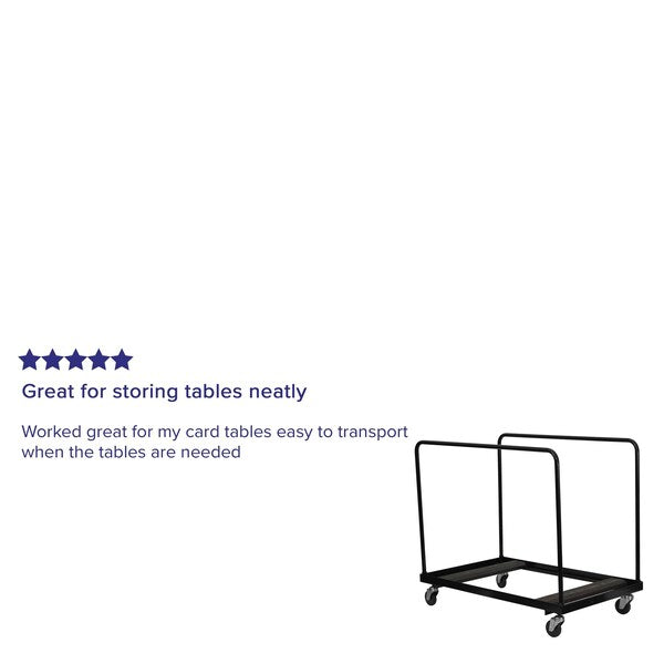 Dolly for Round Fold Tables, Blk