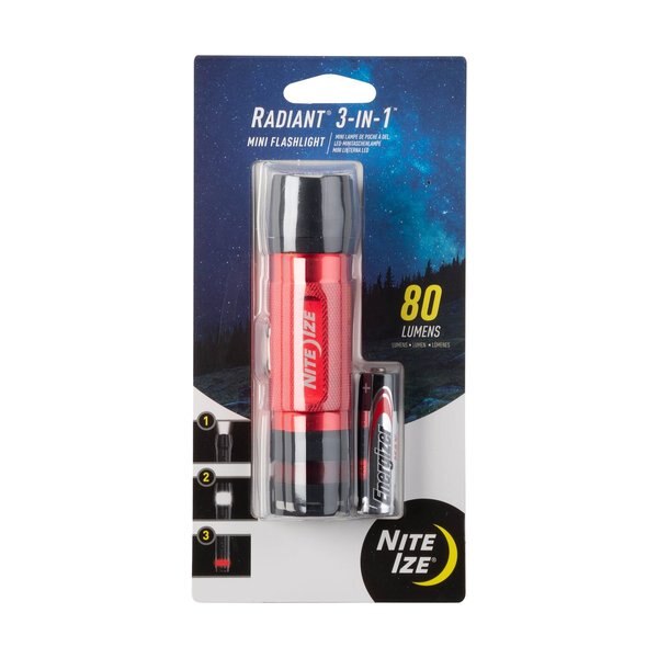 LED Mini Flashlight, Red