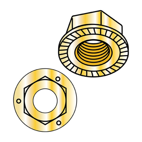 Lock Nut, 3/8