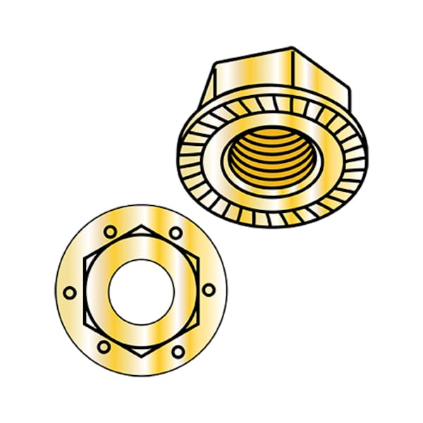 Lock Nut, 3/8