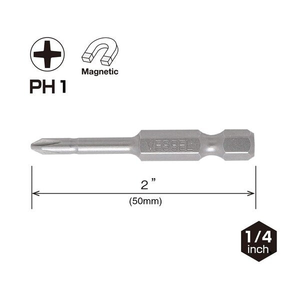 NECK TORSION Power Bit PH1x50, PK2