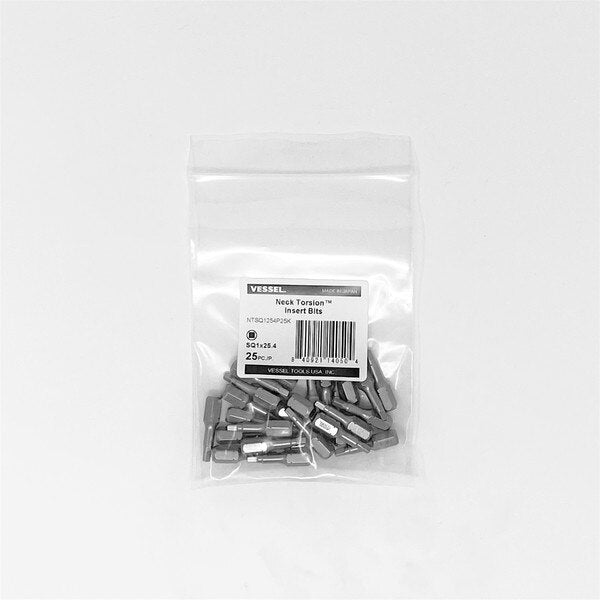 NECK TORSION Insert Bit SQ1x25.4, PK25