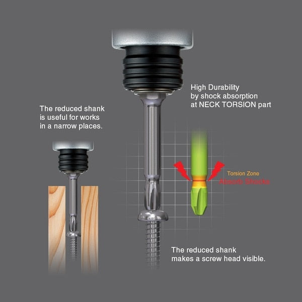 NECK TORSION Insert Bit PH2x25.4, PK5