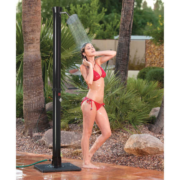 Outdoor Solar Shower with Base