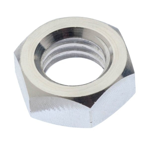 Hex Nut, M3, Titanium, Grade 2, Plain, 1/2 in Ht