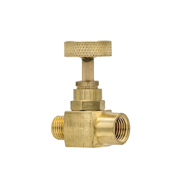 Brass Needle Valve, 1/4