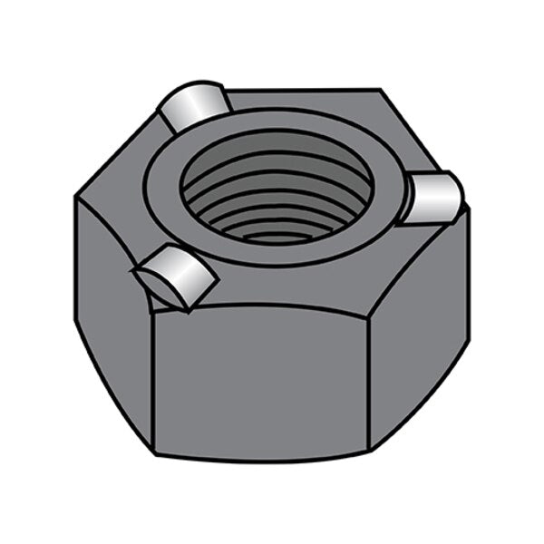 Hex Weld Nut, 1/4