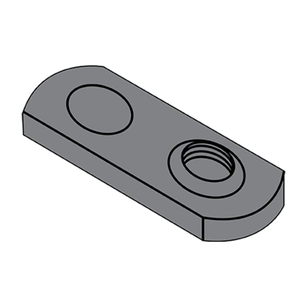 Tab Weld Nut, 1/4