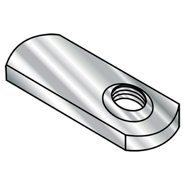 Tab Weld Nut, #14-28, 18-8 Stainless Steel, 1000 PK
