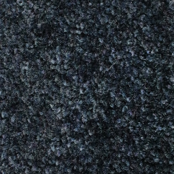 ColorStar Mat, Navy 4' x 6', Smooth Backing