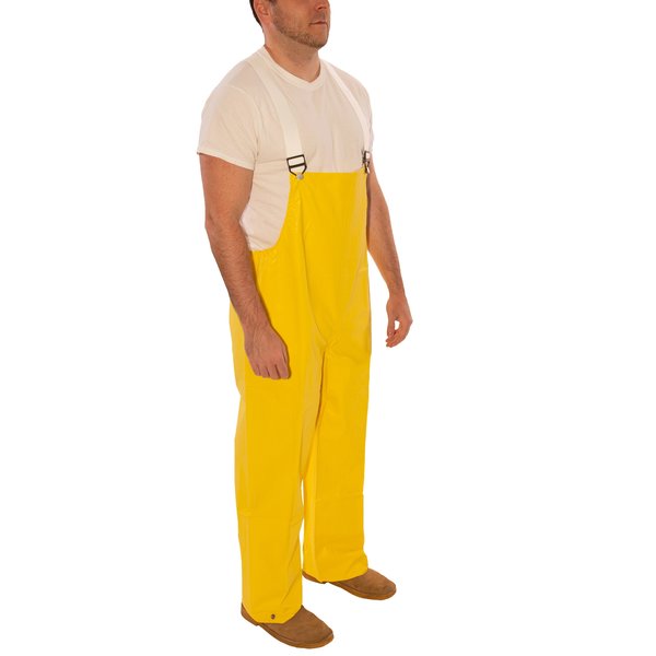 Magnaprene Flame Resistant Rain Overall, Yellow, L