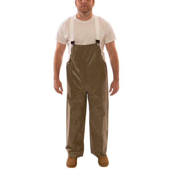 Magnaprene Flame Resistant Rain Bib Overall, Tan, 3XL