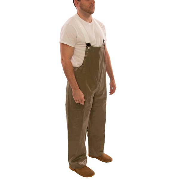 Magnaprene Flame Resistant Rain Bib Overall, Tan, XL