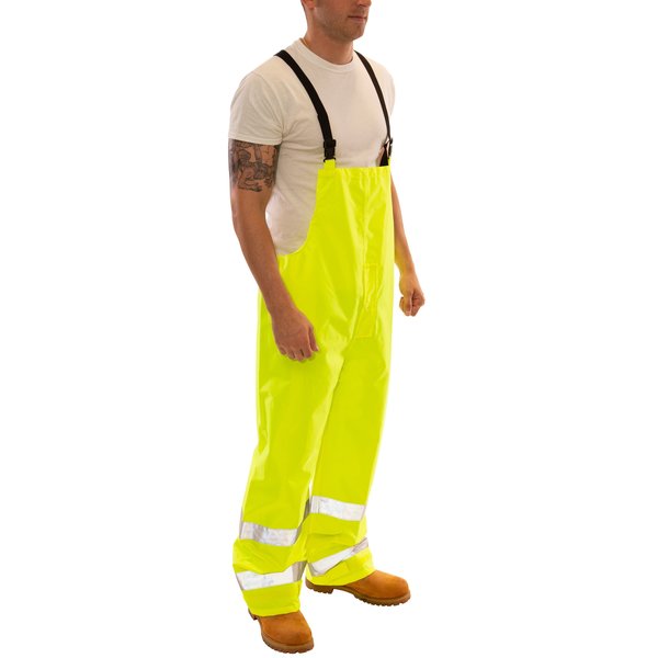 Vision Rain, Bib, Overall, Class, E, Yellow/Green, L