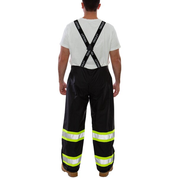 TwoTone Blk Overalls Type O Waterprf, 5X