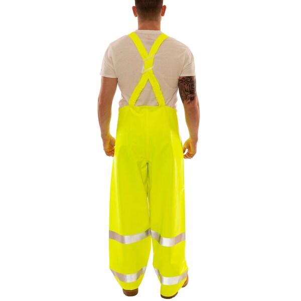 Eclipse Arc Flash Rain Overall, Cat 2, Ylw/Green, S