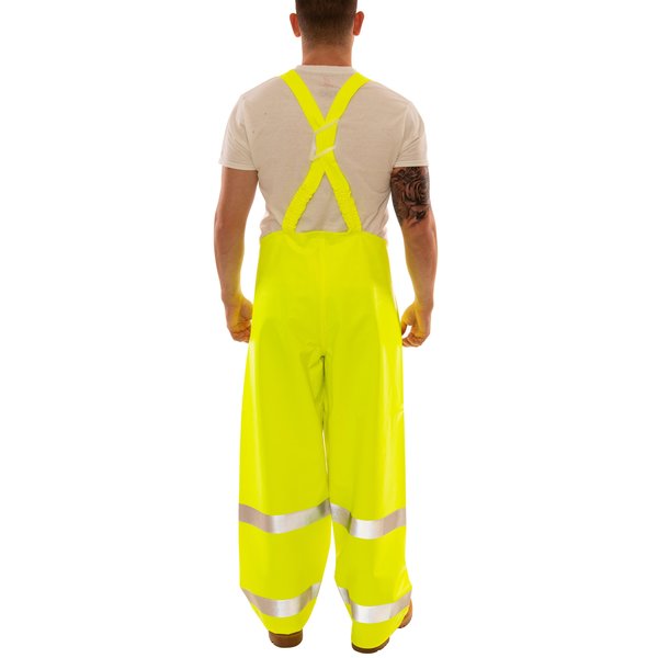 Eclipse Arc Flash Rain Overall, Cat 2, Ylw/Green, XL