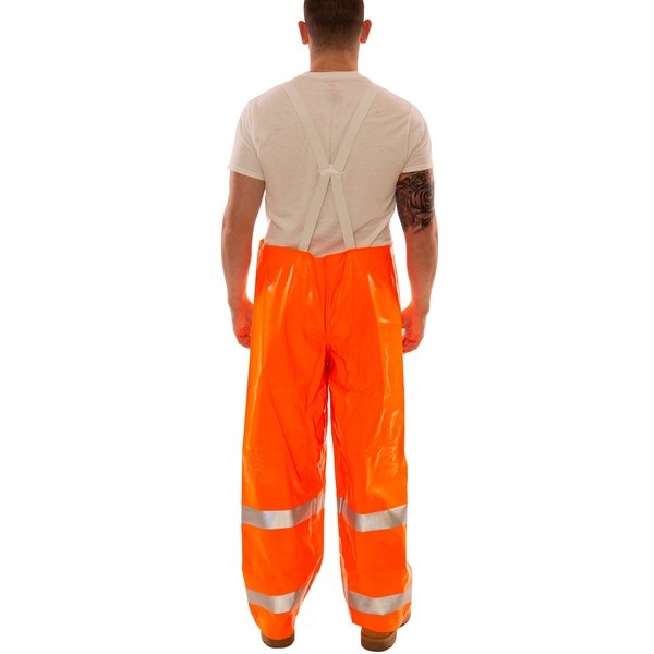ComfortBrite Flame Resistant Rain Overall, Orange, 3XL