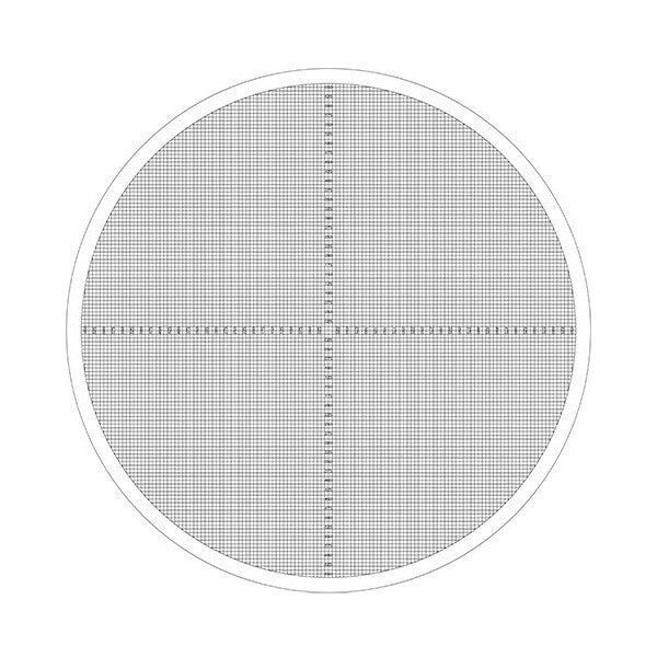 Optical Comparator Grid Chart For 20 Pow
