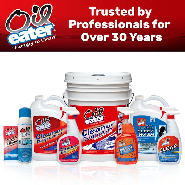 Cleaner/Degreaser, Water-based Parts Washer, Pail, 5 gal, Nonflammable, Clear