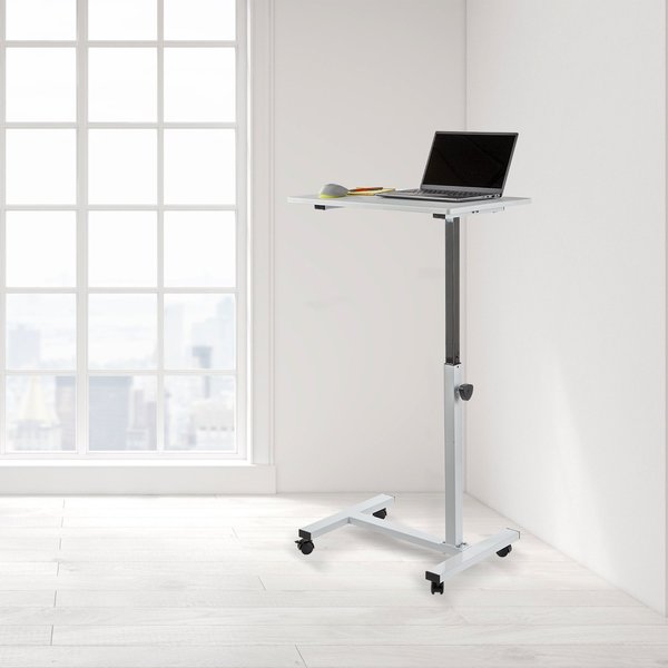 Mobile Laptop, Solid Top, Height Adjstable