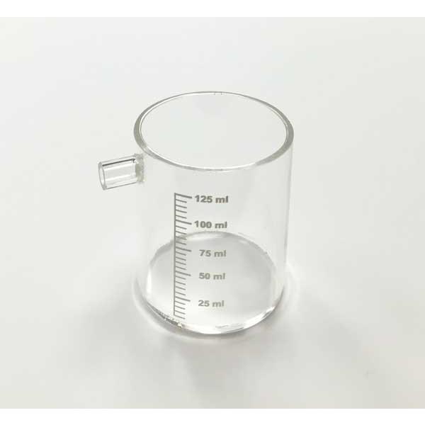Overflow Can, Clear Plastic