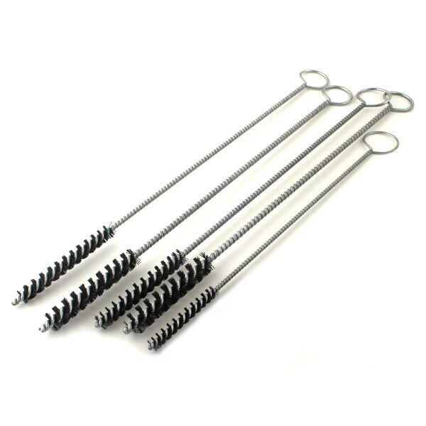 OGK- 5 Piece Nylon Twisted Wire Oil Line/Gallery Tube Brush Kit With Ring Handles