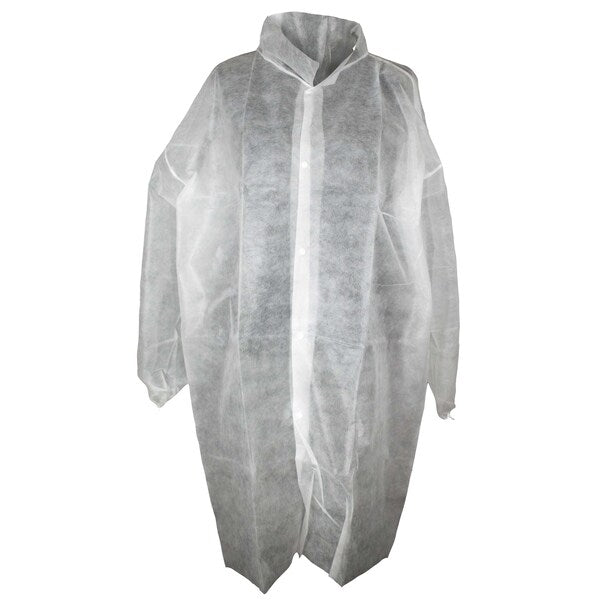 Lab Coat, White, 1XL, PK50