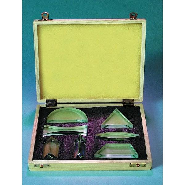 Prism And Lens Set Of 7, Glass