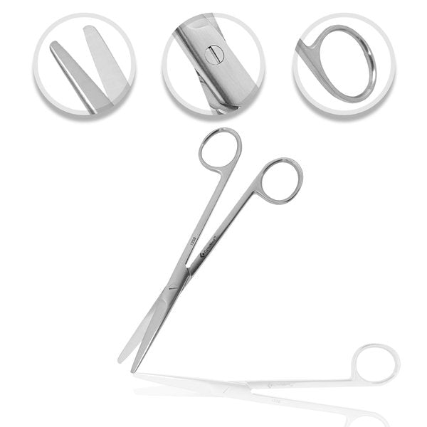 OR Grade Mayo Scissors, 6.75