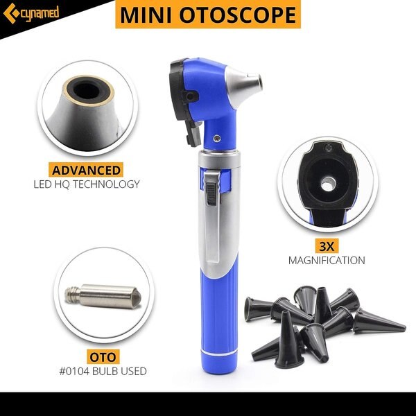 Compact Mini Otoscope - Ear Infection De