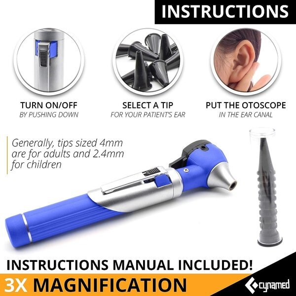 Compact Mini Otoscope - Ear Infection De