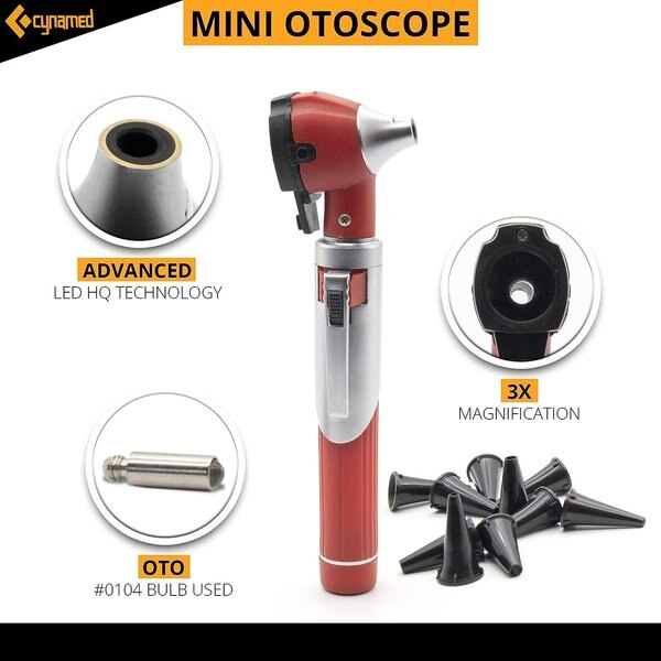 Compact Mini Otoscope - Ear Infection De