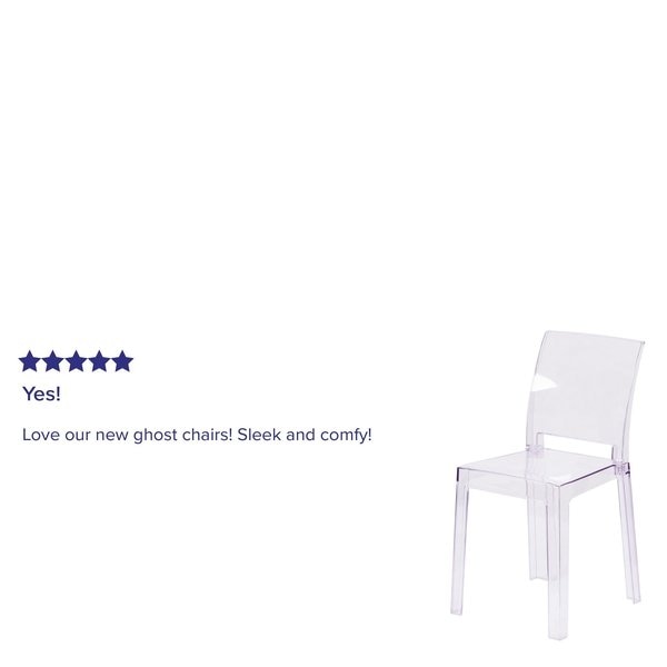 Ghost Chair, 19-1/2
