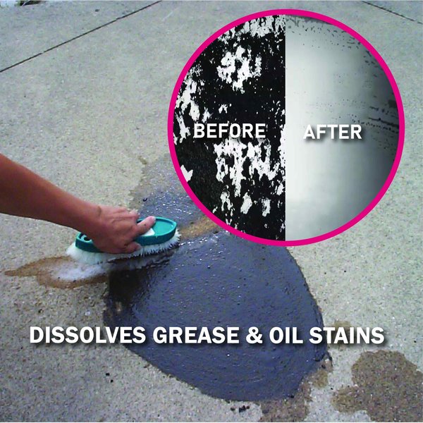 Cleaner/Degreaser, Water-based Parts Washer, Bottle, 1 gal, Nonflammable, Clear
