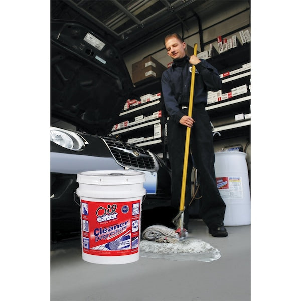 Cleaner/Degreaser, Water-based Parts Washer, Pail, 5 gal, Nonflammable, Clear