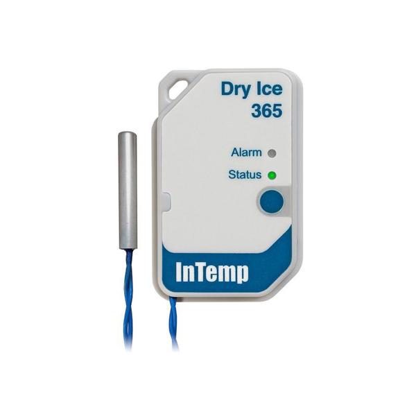 InTemp Dry Ice Logger, Multiple Use Dat