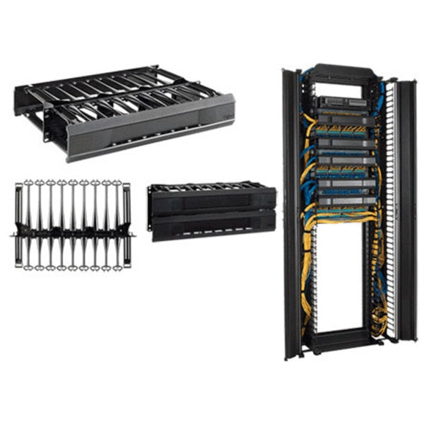 Cabletek Horizontal Cable Manager, Fits