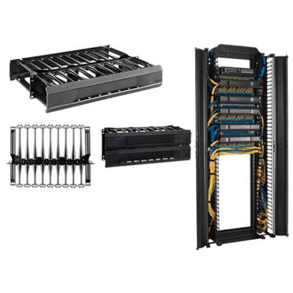 Cabletek Horizontal Cable Manager, Fits