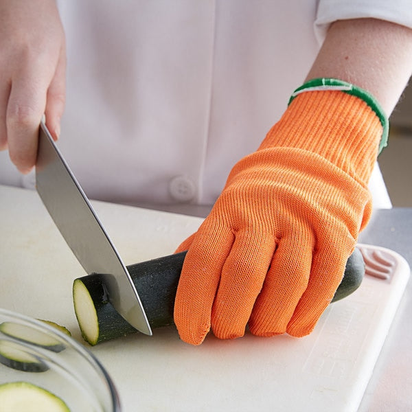 Cut Resistant Gloves, A4 Cut Level, Uncoated, M, 1 PR