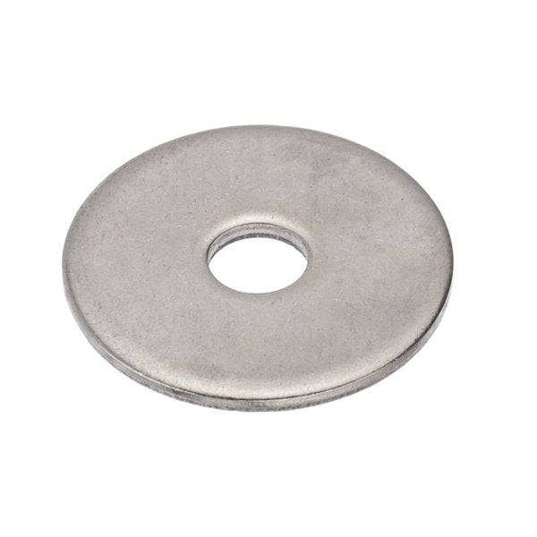 Flat Washer, Fits Bolt Size 3/4 , 316 Stainless Steel Plain Finish