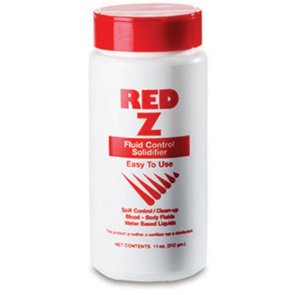 Shaker Bottle, Red Z(R), 11 oz., PK12