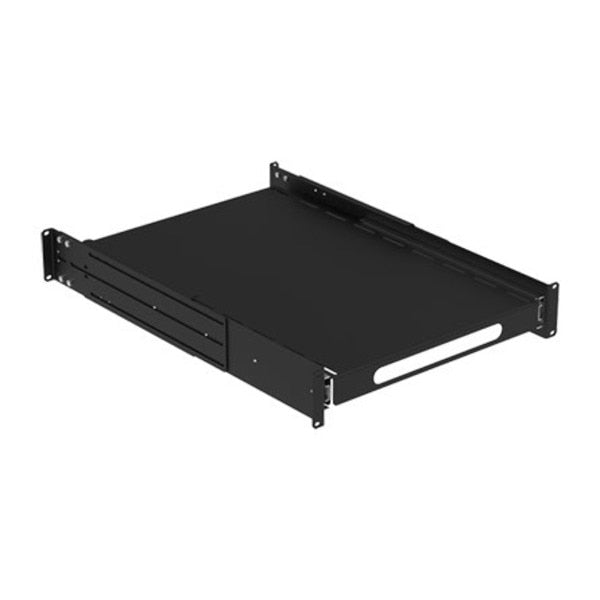 Rack Mount Pull-Out Shelf, 2u, Fits 600
