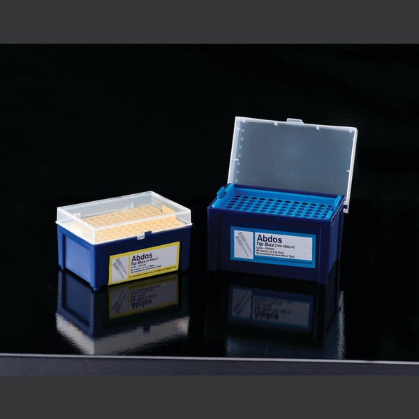 Micro Tip Box, Empty, For 2 - 200 M, PK 6