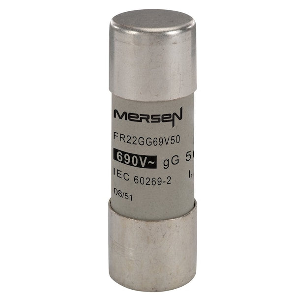 Fuse, 50A, 22mm x 58mm