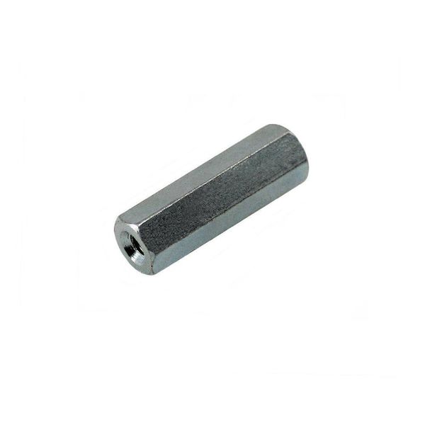 Hex Standoff, #4-40 Thrd Sz, 2.0 mm L, Steel Zinc Plated, 1/4