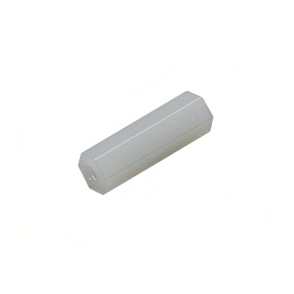 Hex Standoff, M3 Thrd Sz, 5.0 mm L, Nylon 4.5 mm Hex W