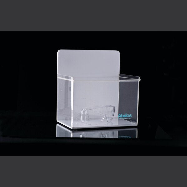 Safety Goggles Box, Acrylic, Small
