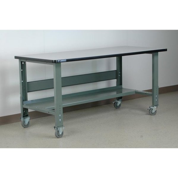 Workbench, Mobile, Height, Adj.