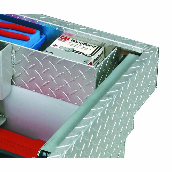 JOBOX Aluminum Single Lid Fullsize Super Deep Crossover Truck Box